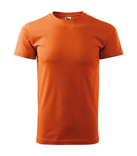 Oranžové tričko vyšší gramáž