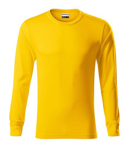 Pracovní tričko dlouhý rukáv Resist RŮZNÉ BARVY - Žluté XL Rimeck