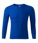 Bavlněné tričko dlouhý rukáv Progress RŮZNÉ BARVY - Královská modrá L Malfini