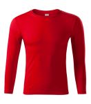 Bavlněné tričko dlouhý rukáv Progress RŮZNÉ BARVY - Červené L Malfini