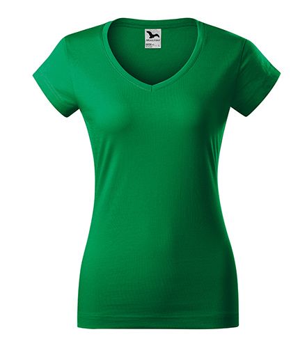 Dámské tričko Véčko Fit RŮZNÉ BARVY - Zelené L Malfini