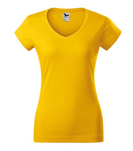 Dámské tričko Véčko Fit RŮZNÉ BARVY - Žluté M Malfini