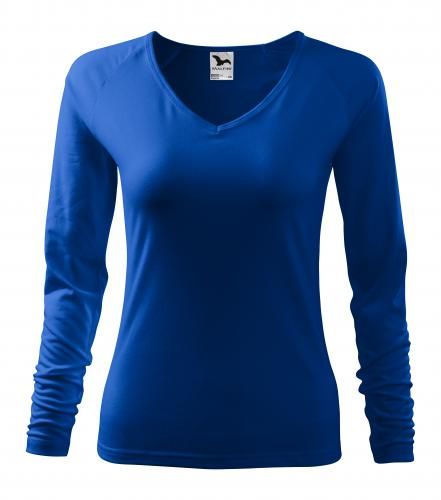 Dámské tričko dlouhý rukáv Elegance RŮZNÉ BARVY - Královská modrá M Malfini