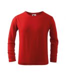 DĚTSKÉ tričko dlouhý rukáv RŮZNÉ BARVY - Červené S (122 na 5-7let) Malfini