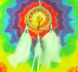 Lapač snů mentolový Strom života