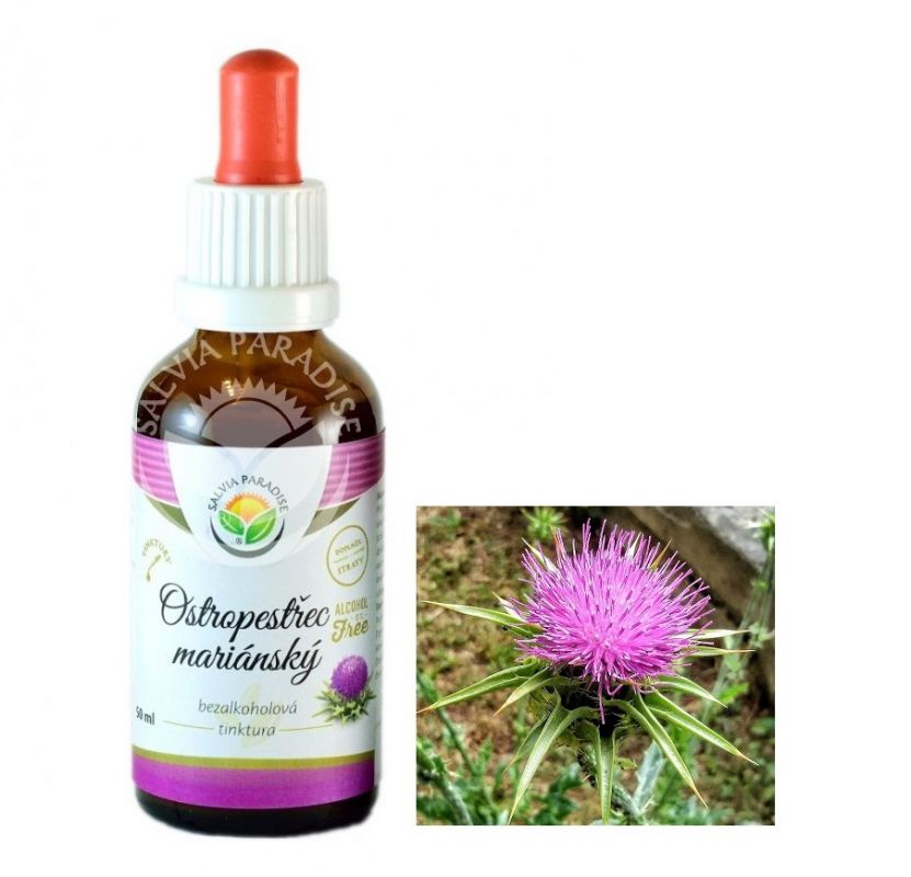 Ostropestřec mariánský tinktura 50ml