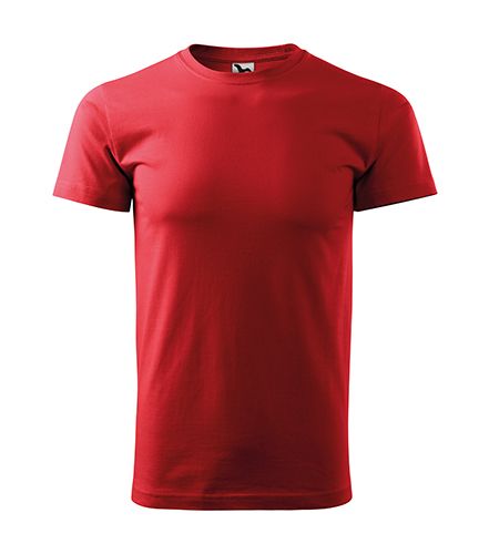 Červené tričko vysoká gramáž