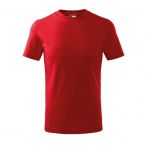 DĚTSKÉ tričko krátký rukáv RŮZNÉ BARVY - Červené M (134 na 7-9 let) Malfini