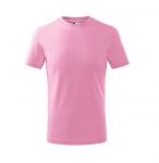 Růžové dětské tričko