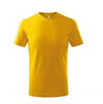 DĚTSKÉ tričko krátký rukáv RŮZNÉ BARVY - Žluté L (146 na 9-11 let) Malfini