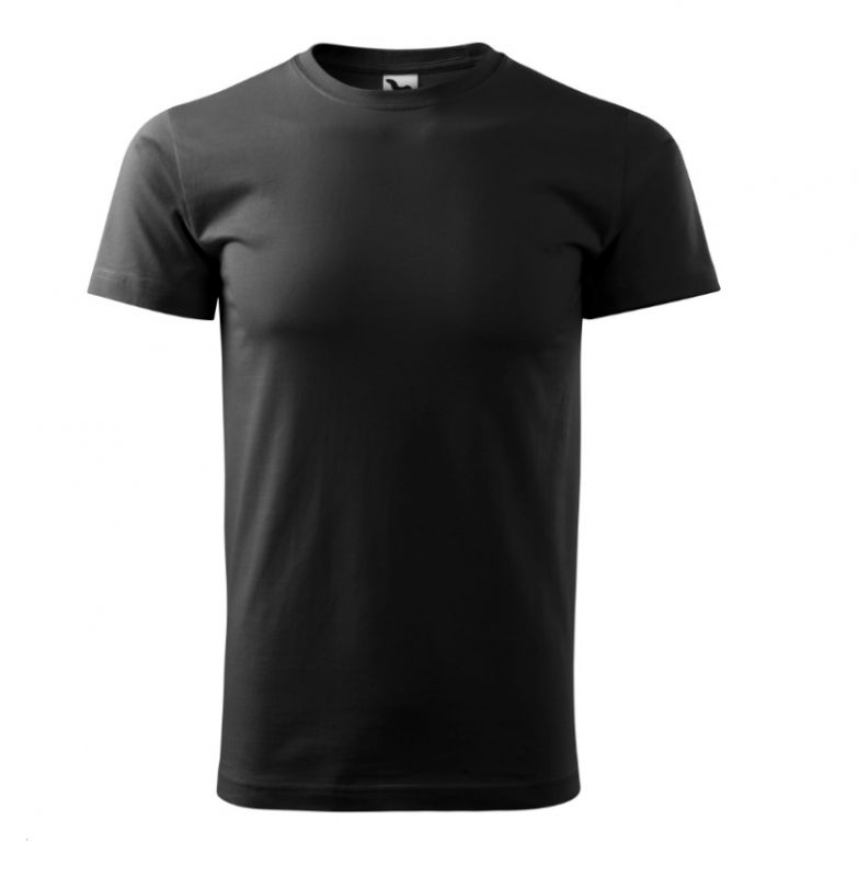 Kvalitní tričko vyšší gramáž Heavy RŮZNÉ BARVY - Černé XL Malfini