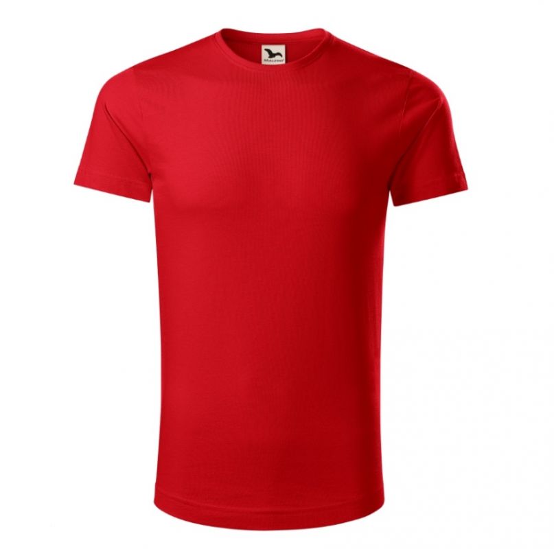 červené tričko organická bavlna