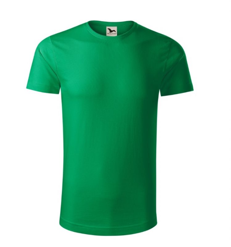 Tričko pánské Organická bavlna - RŮZNÉ BARVY - Zelené 2XL Malfini