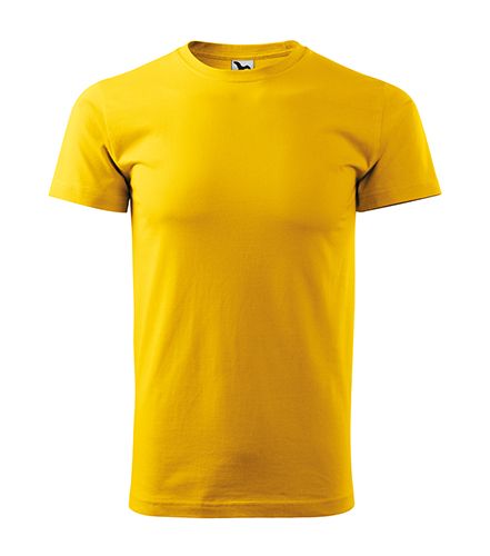 Žluté tričko vysoká gramáž
