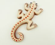 Keramická ještěrka dekorace