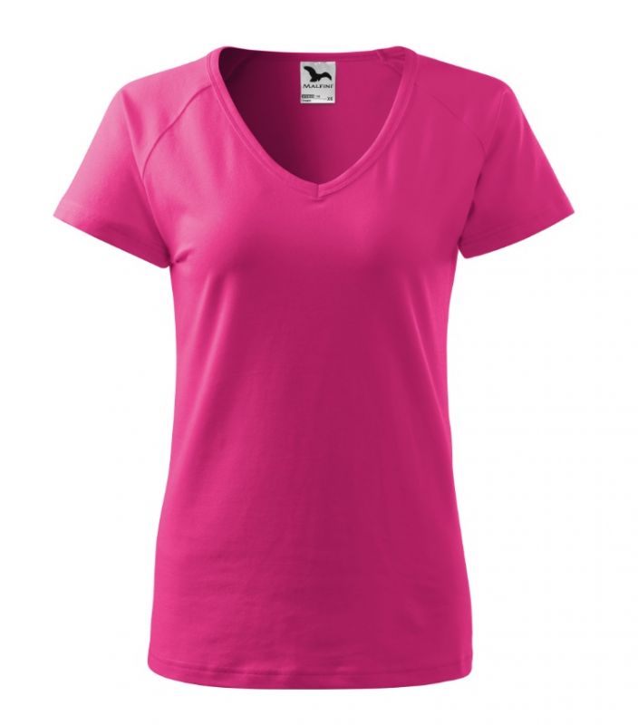 Dámské tričko Raglán Véčko Dream RŮZNÉ BARVY - Růžové XL Malfini