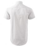 Pánská košile bílá krátký rukáv 