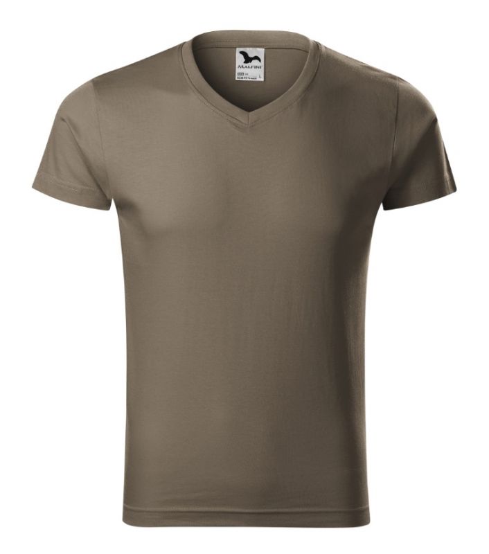 Pánské tričko Véčko Fit RŮZNÉ BARVY - Army XL Malfini