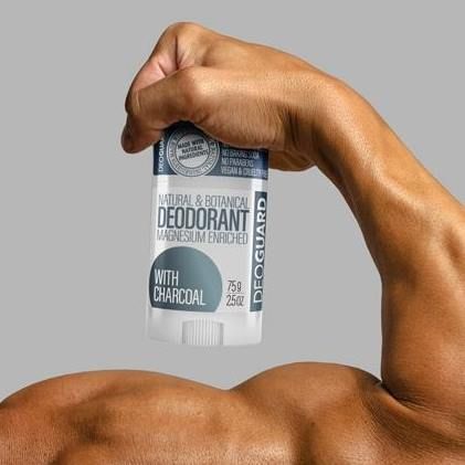 Přírodní tuhý deodorant s aktivním uhlím