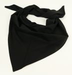 Bavlněný šátek černý