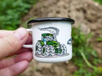 Traktor hrneček mini plecháček