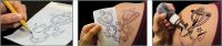Tetování Henna Jagua-barva na dočasné tetování