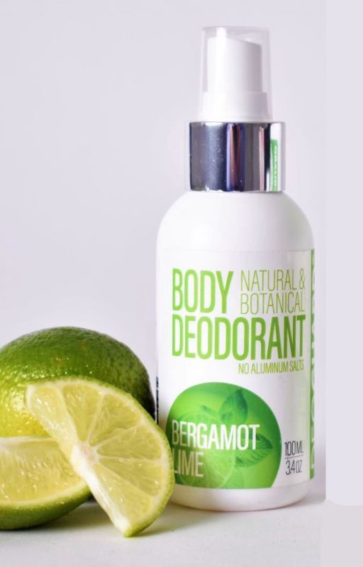 Přírodní deodorant ve spreji Bergamot a Limetka