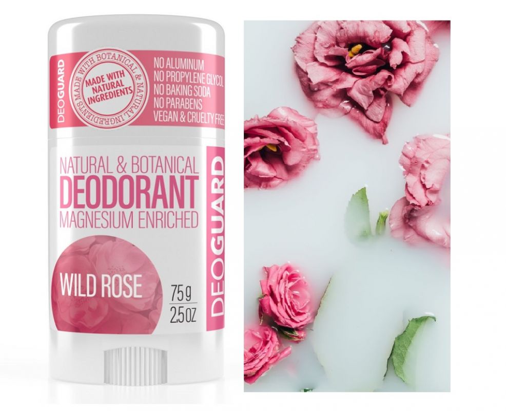 Přírodní tuhý deodorant Růže