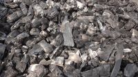 Pyramidové ohniště - dřevěné uhlí, biouhel, PRAuhel