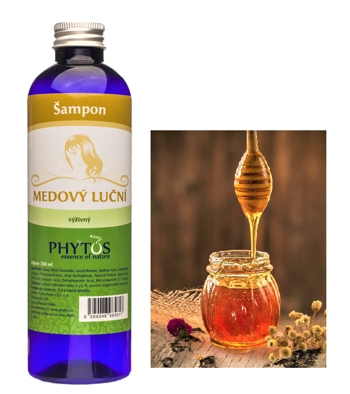 MEDOVÝ LUČNÍ ŠAMPON regenerační, 250ml Phytos