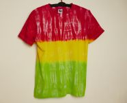 Batikované tričko Rasta
