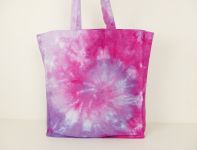 Látková nákupní taška fialová silná