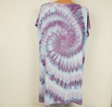 Dámské fialkové šaty batika