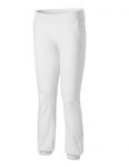 Bílé kalhoty dámské tepláky bavlna
