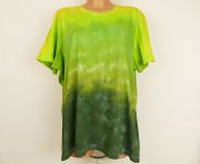 Dámské zelené tričko 3XL