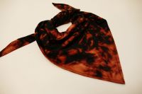 Batikovaný šátek černý