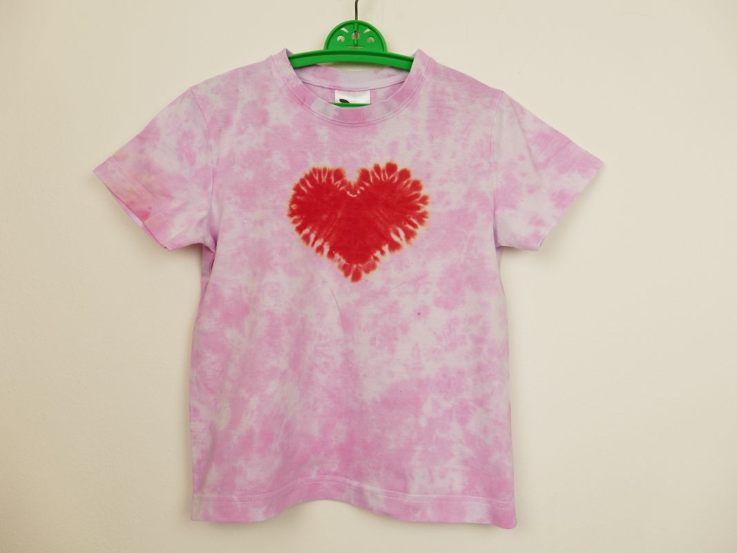 Dětské růžové tričko 