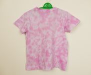 Dětské růžové tričko srdíčko