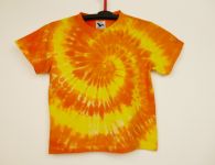 Dětské tričko batika Slunce