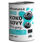 KOKOSOVÝ NÁPOJ - z čerstvých ořechů, bez cukru, BIO, 400ml