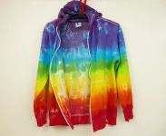 Pánská duhová mikina na zip