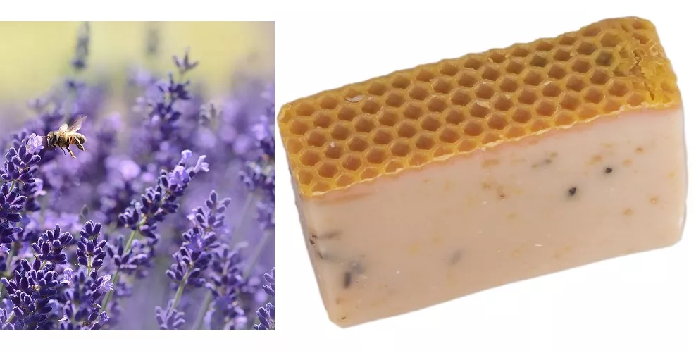 Přírodní medové mýdlo levandulové
