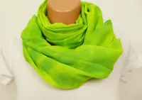 Zelený tunel na krk