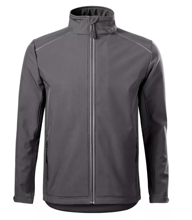 Pánská bunda softshell šedá