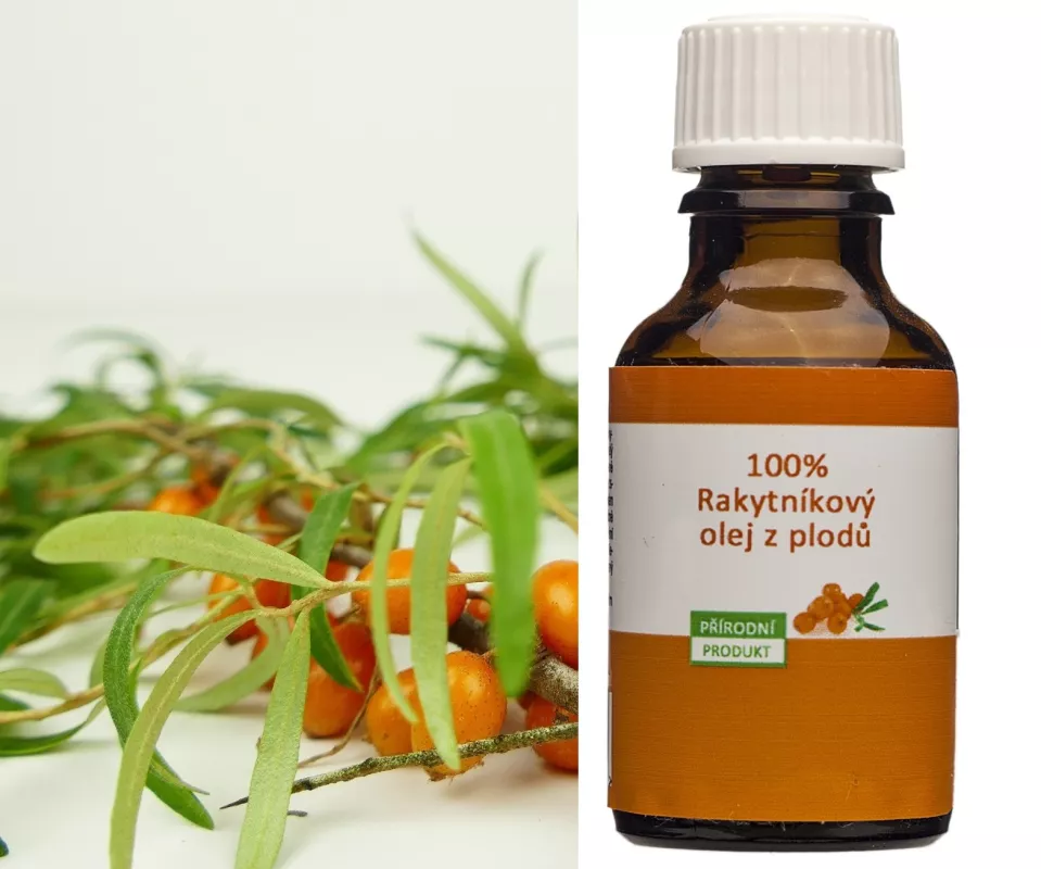 Rakytníkový olej z plodů