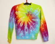 Dětská duhová mikina batika