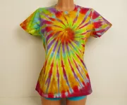 Dámské duhové tričko