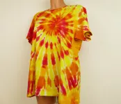 Ohnivé dámské tričko 