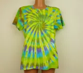 Dámské batikované tričko PAVÍ LIGHT, XL