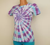 Batikované tričko Šeřík